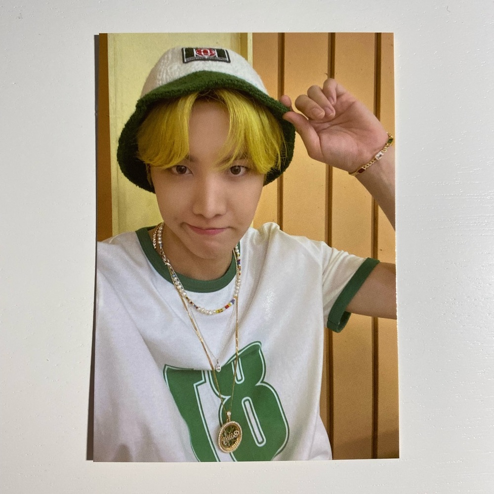 BTS JHOPE PHOTOCARD OFFICIAL BUTTER CARDIGAN EXCLUSIVE
